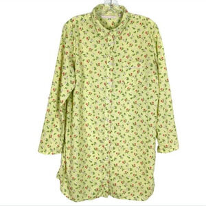 Y2K Victorias Secret Floral Nightgown Size Medium Sleep Shirt Cottagecore Pajama